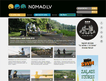 Tablet Screenshot of nomad.lv